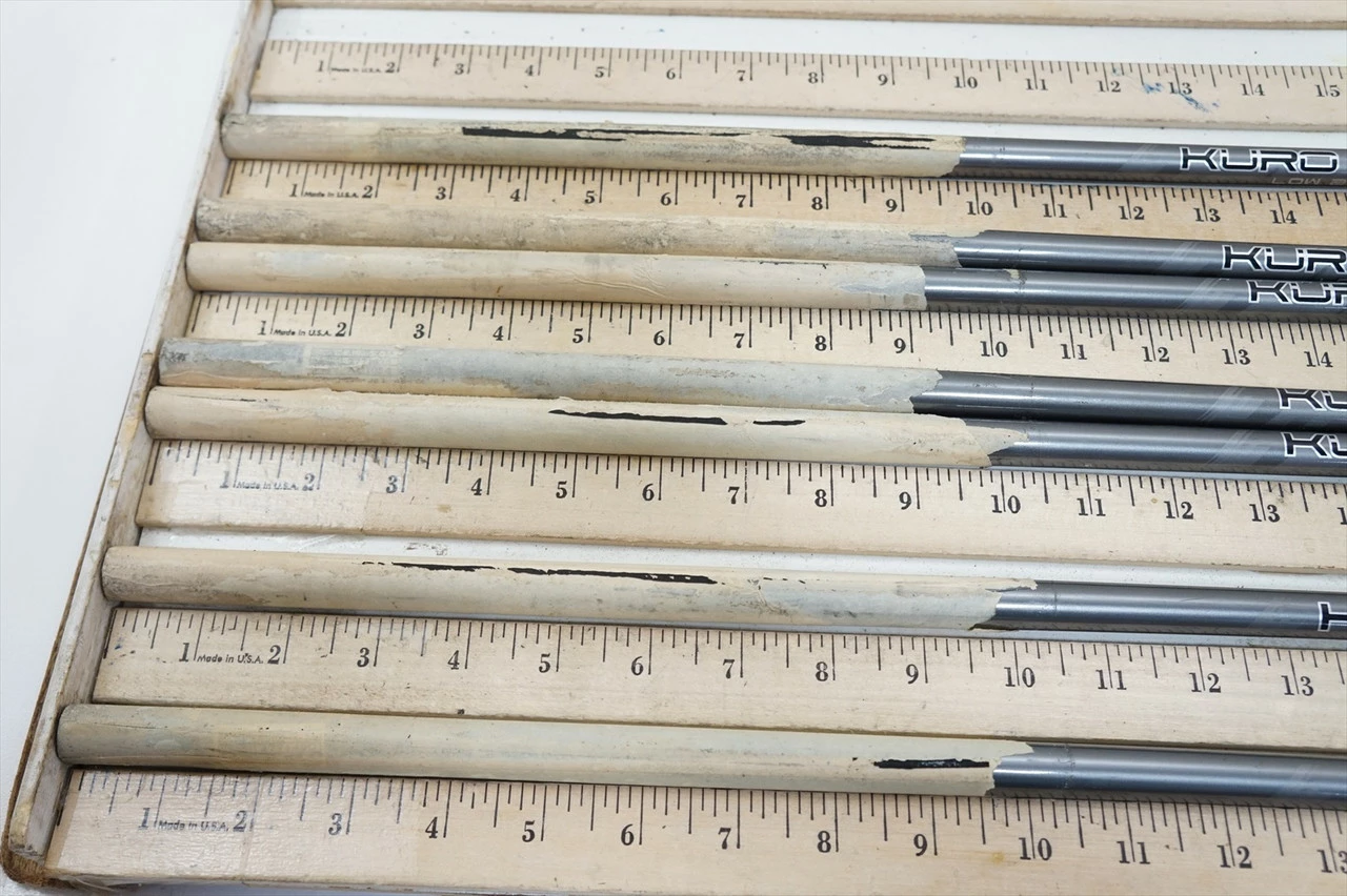 Mitsubishi Mitsu Kuro Kage Low Bal 65g Regular 34.25"-36.75" 7Pc Shaft Set Pulls 1025447 4 Mitsubishi Mitsu Kuro Kage Low Bal 65g Regular 34.25"-36.75" 7Pc Shaft Set Pulls 1025447 - Image 2