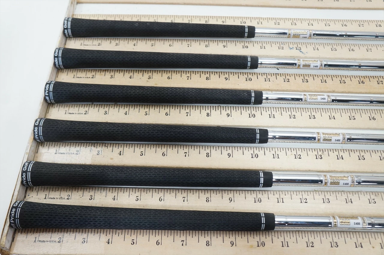 True Temper Dynamic Gold Amt S400 34.25"-36.75" 6pc Iron Shaft Set Pulls 1025473 4 True Temper Dynamic Gold Amt S400 34.25"-36.75" 6pc Iron Shaft Set Pulls 1025473 - Image 2