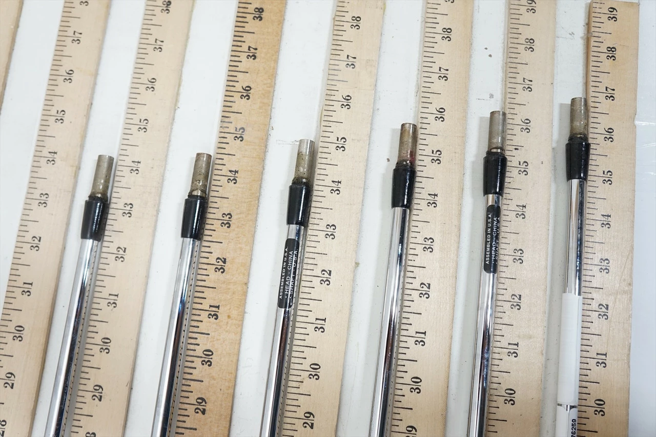 True Temper Dynamic Gold Amt S400 34.25"-36.75" 6pc Iron Shaft Set Pulls 1025473 5 True Temper Dynamic Gold Amt S400 34.25"-36.75" 6pc Iron Shaft Set Pulls 1025473 - Image 3