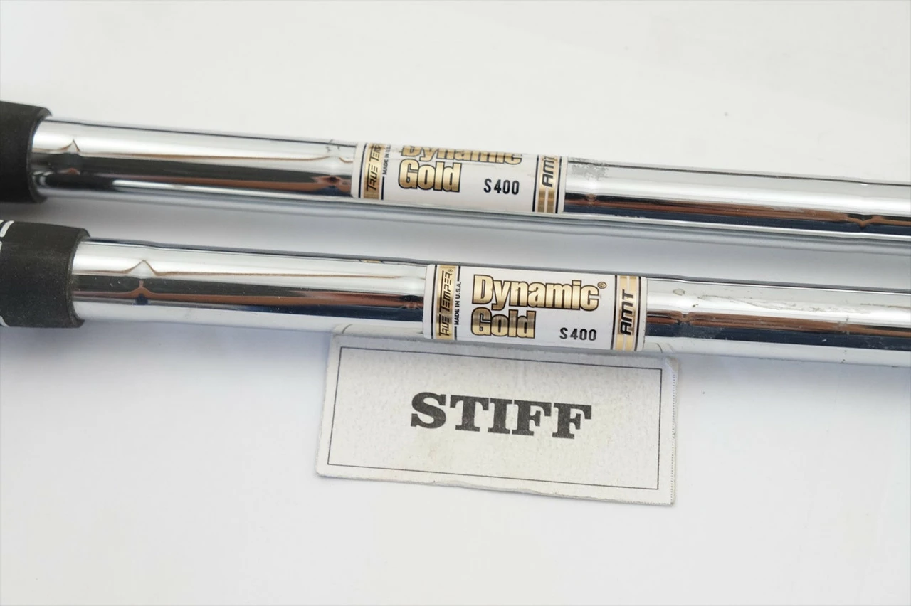 True Temper Dynamic Gold Amt S400 34.25"-36.75" 6pc Iron Shaft Set Pulls 1025473 6 True Temper Dynamic Gold Amt S400 34.25"-36.75" 6pc Iron Shaft Set Pulls 1025473 - Image 4