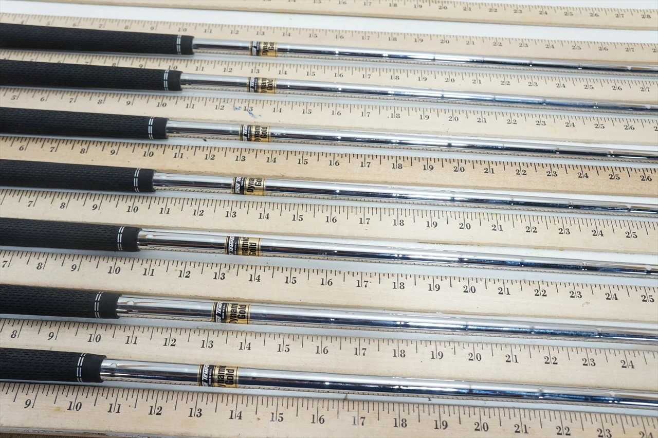 True Temper Dynamic Gold X100 130g 34.25"-37 7pc Iron Shaft Set Pulls 1025475 3 True Temper Dynamic Gold X100 130g 34.25"-37 7pc Iron Shaft Set Pulls 1025475