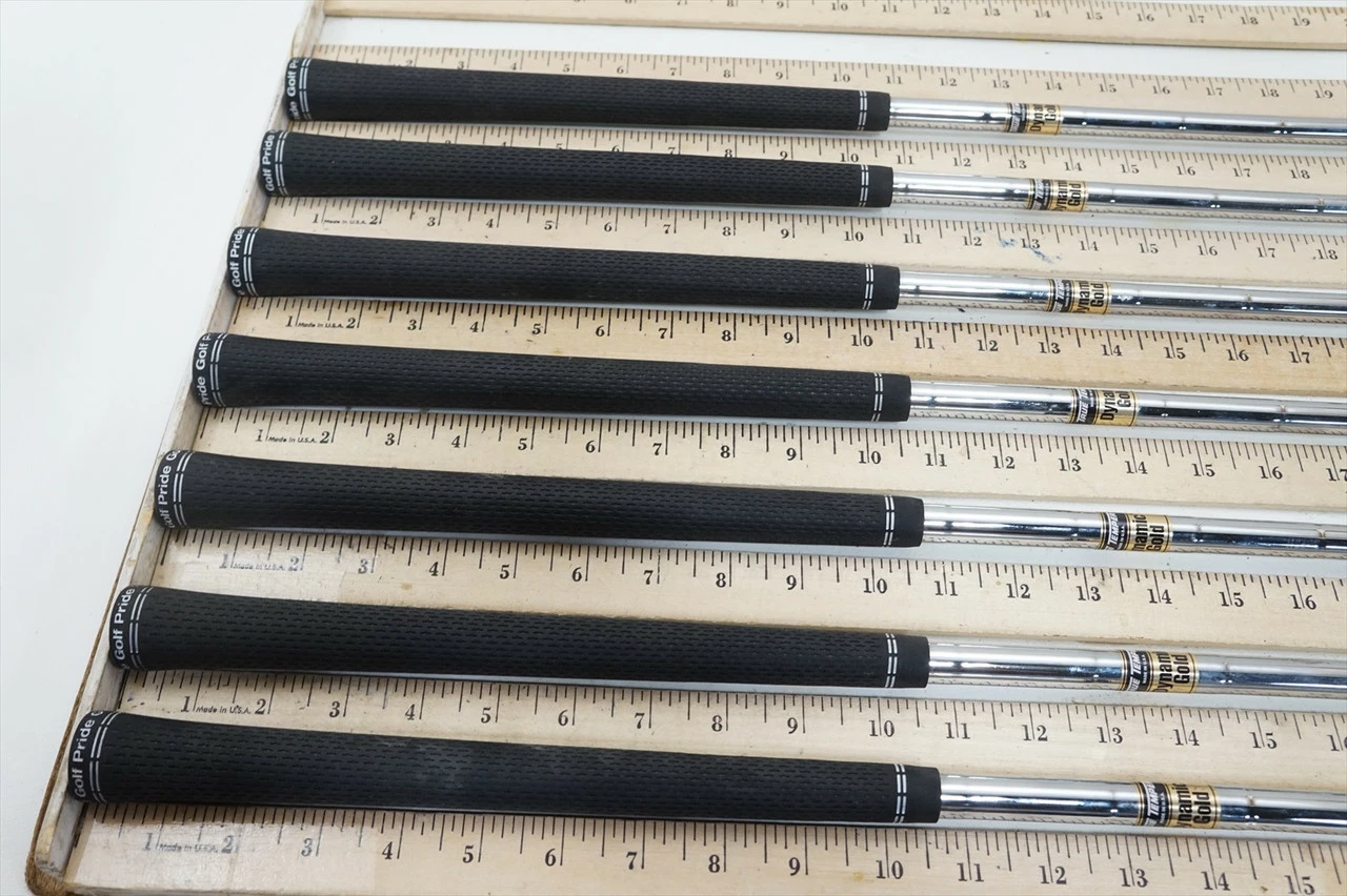 True Temper Dynamic Gold X100 130g 34.25"-37 7pc Iron Shaft Set Pulls 1025475 4 True Temper Dynamic Gold X100 130g 34.25"-37 7pc Iron Shaft Set Pulls 1025475 - Image 2