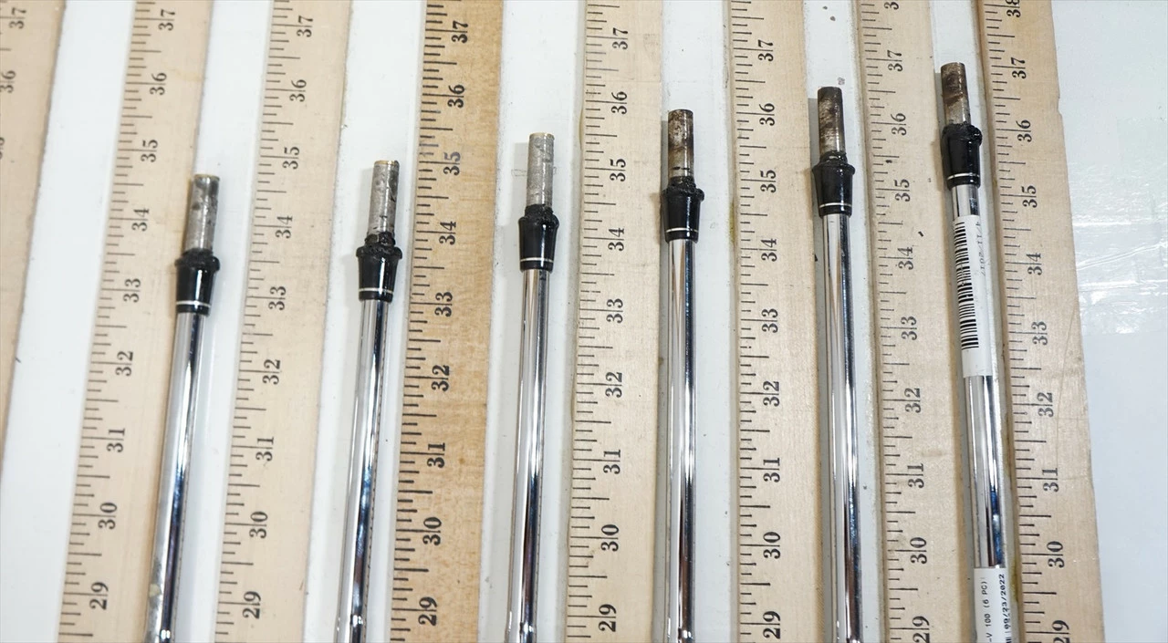 Kbs Tour-V 100 R 100g Regular 34.5"-37" 6pc Iron Shaft Set Pulls .355 1025478 5 Kbs Tour-V 100 R 100g Regular 34.5"-37" 6pc Iron Shaft Set Pulls .355 1025478 - Image 3