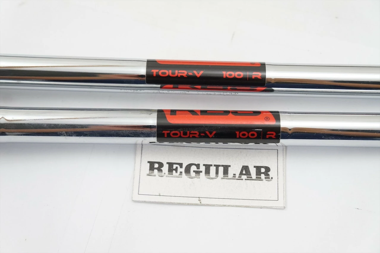 Kbs Tour-V 100 R 100g Regular 34.5"-37" 6pc Iron Shaft Set Pulls .355 1025478 6 Kbs Tour-V 100 R 100g Regular 34.5"-37" 6pc Iron Shaft Set Pulls .355 1025478 - Image 4