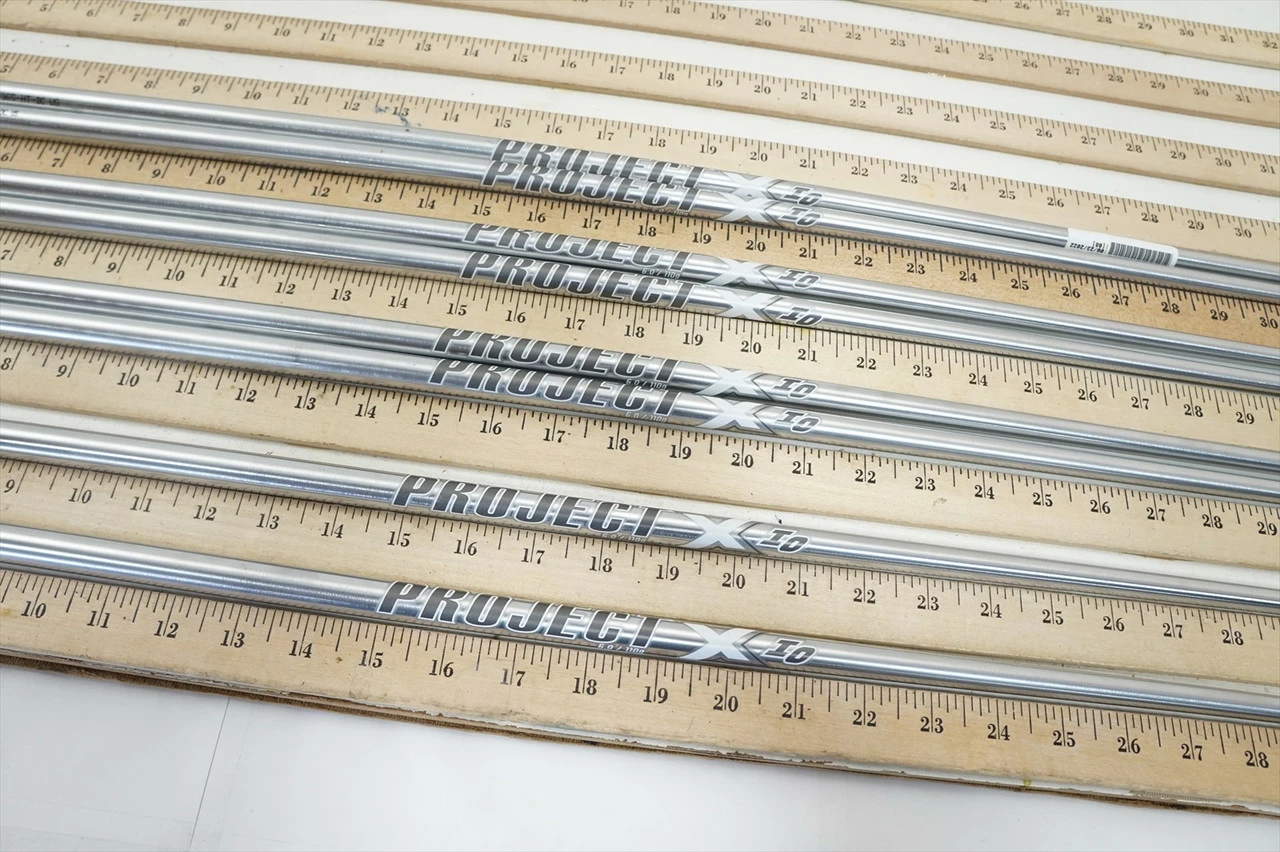New Project X Io 110 6.0 Stiff 36.25"-39.25" 8pc Iron Shaft Set .355 1025526 3 New Project X Io 110 6.0 Stiff 36.25"-39.25" 8pc Iron Shaft Set .355 1025526