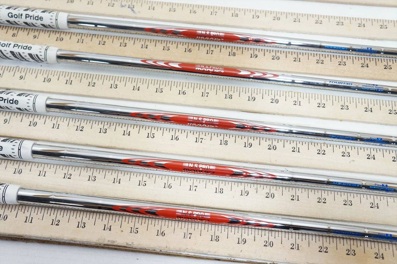 Nippon N.S.Pro Modus3 Tour 130 X-Stiff 34.25-37" 5pc Iron Shaft Set .355 1036505 3 Nippon N.S.Pro Modus3 Tour 130 X-Stiff 34.25-37" 5pc Iron Shaft Set .355 1036505