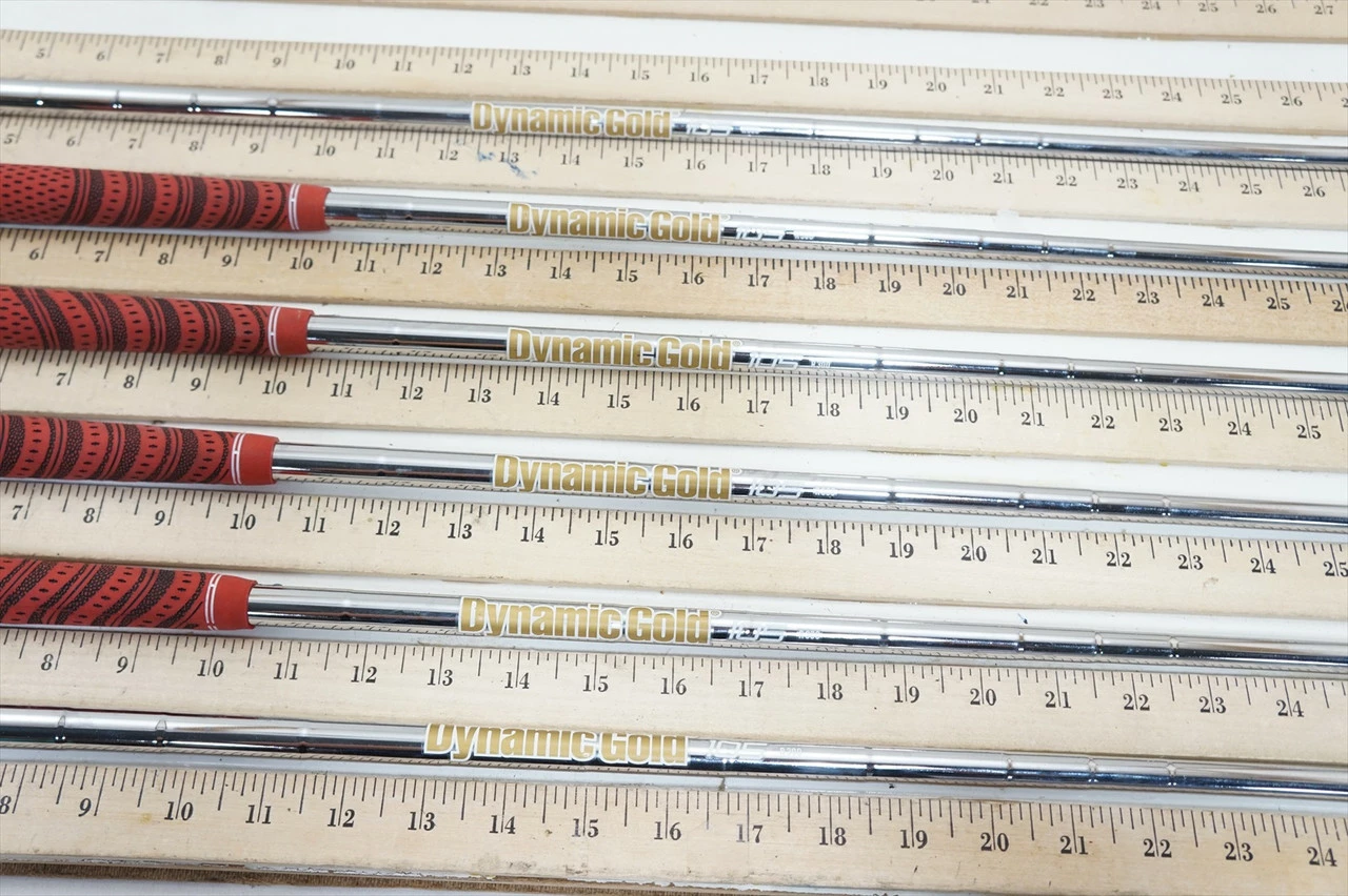 True Temper Dyn Gold 105 R300 Reg 33.25"-36" 6pc Iron Shaft Set .355 1043799 3 True Temper Dyn Gold 105 R300 Reg 33.25"-36" 6pc Iron Shaft Set .355 1043799