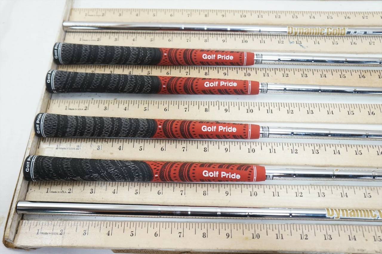 True Temper Dyn Gold 105 R300 Reg 33.25"-36" 6pc Iron Shaft Set .355 1043799 4 True Temper Dyn Gold 105 R300 Reg 33.25"-36" 6pc Iron Shaft Set .355 1043799 - Image 2