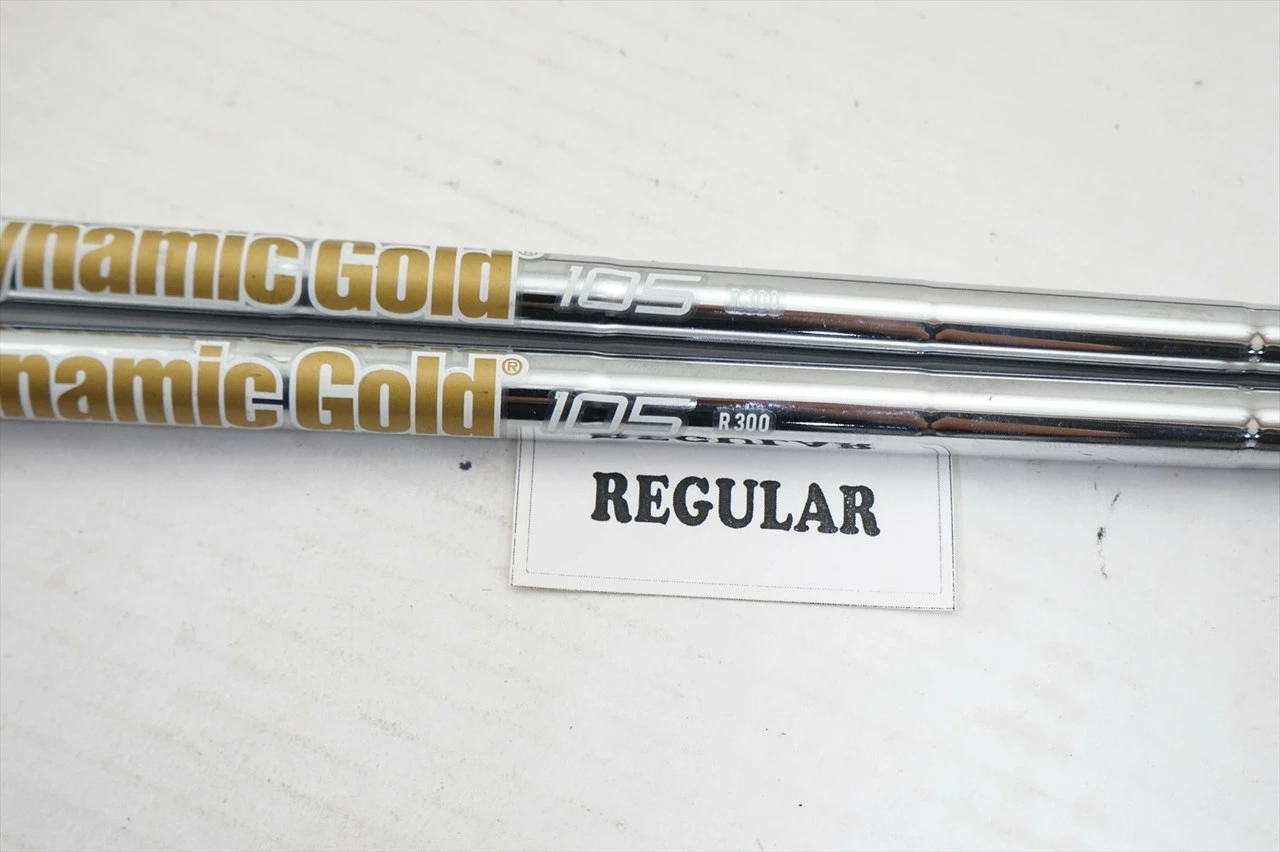 True Temper Dyn Gold 105 R300 Reg 33.25"-36" 6pc Iron Shaft Set .355 1043799 6 True Temper Dyn Gold 105 R300 Reg 33.25"-36" 6pc Iron Shaft Set .355 1043799 - Image 4