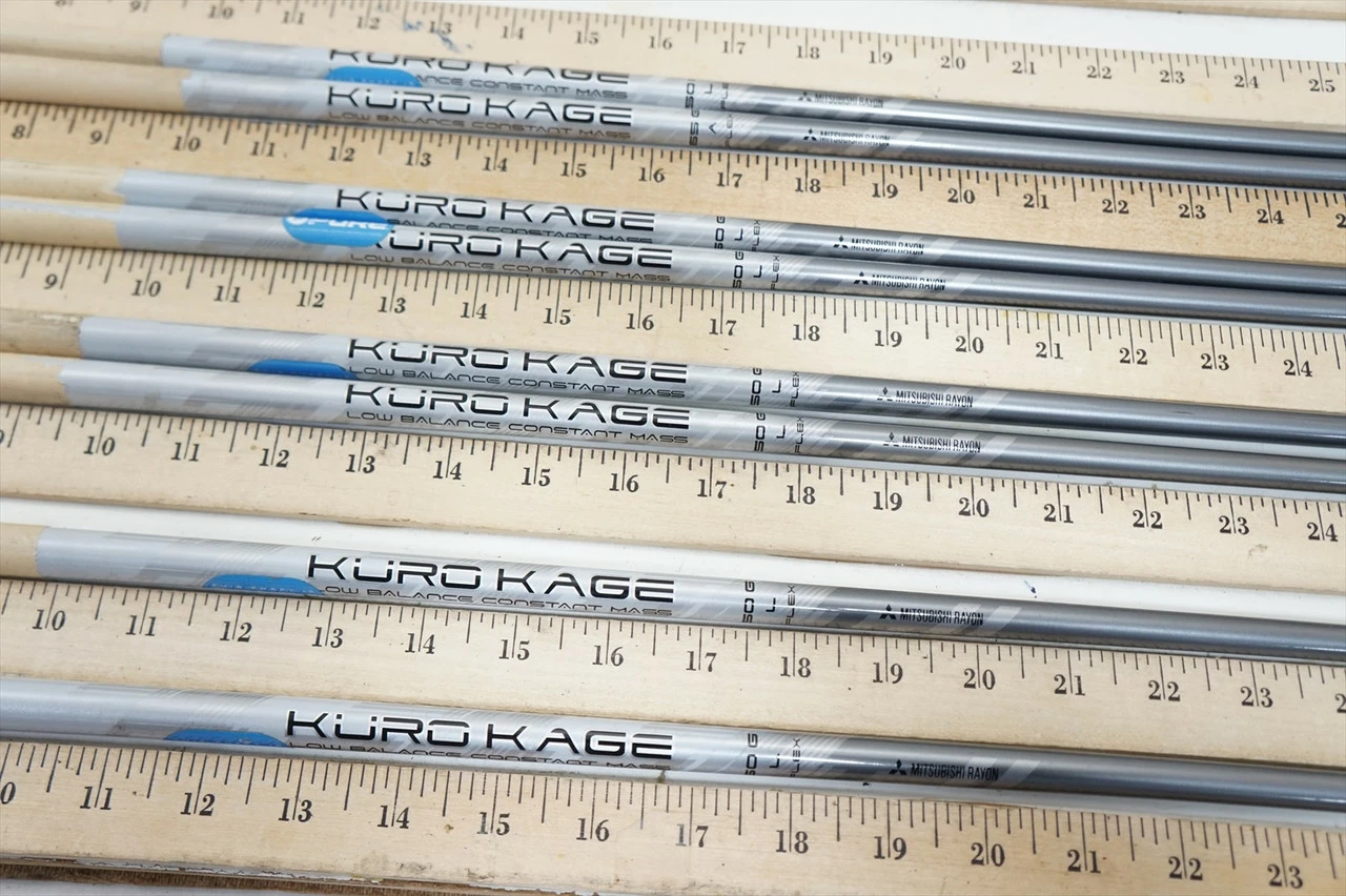 Mitsubishi Kuro Kage LB 50 L 50g Lady 33.25"-36" 8pc Iron Shaft Set .370 1045122 3 Mitsubishi Kuro Kage LB 50 L 50g Lady 33.25"-36" 8pc Iron Shaft Set .370 1045122