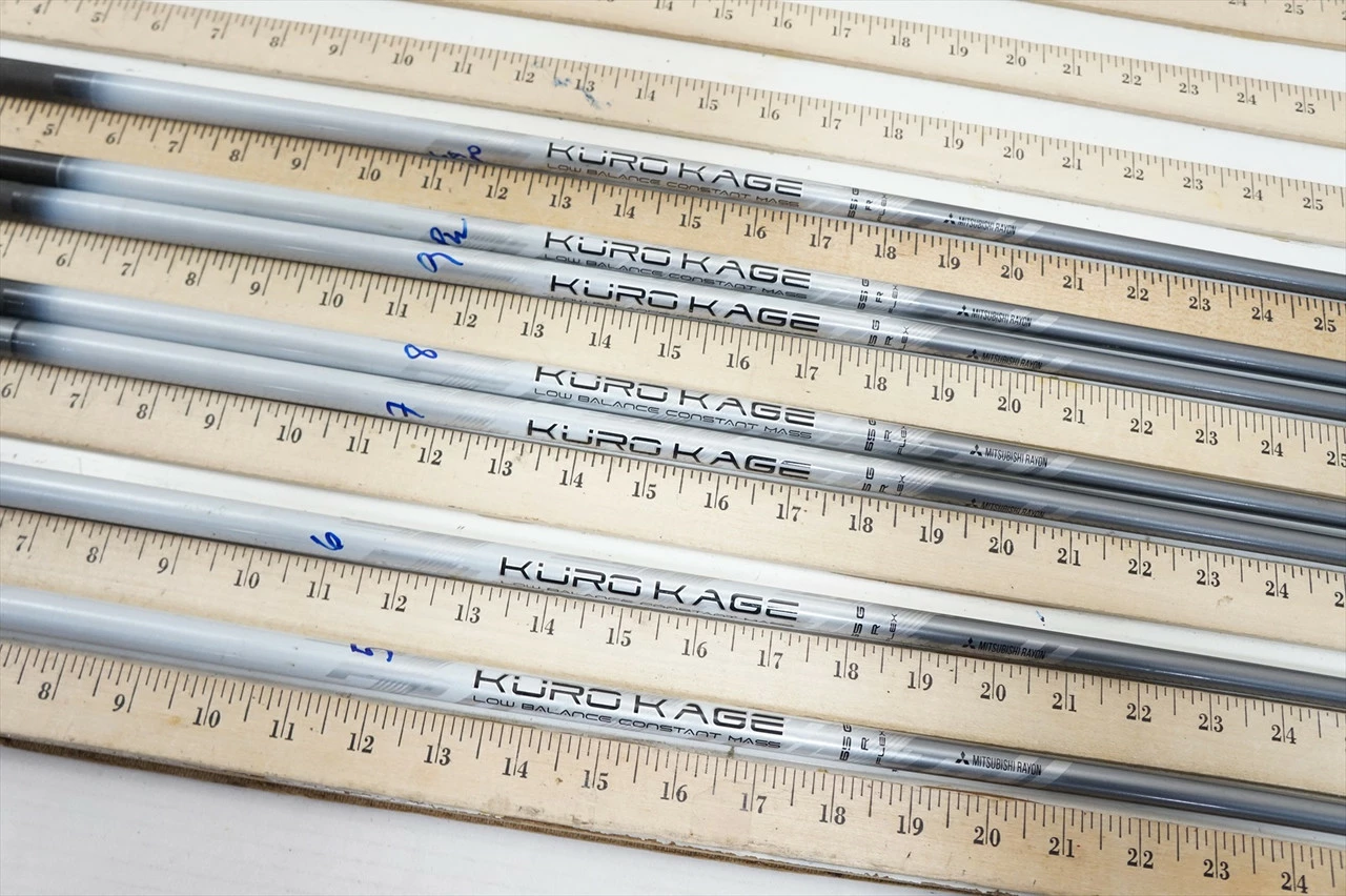 Mitsubishi Kuro Kage LB 65g Regular 34.25"-37" 7pc Iron Shaft Set .355 1046280 3 Mitsubishi Kuro Kage LB 65g Regular 34.25"-37" 7pc Iron Shaft Set .355 1046280