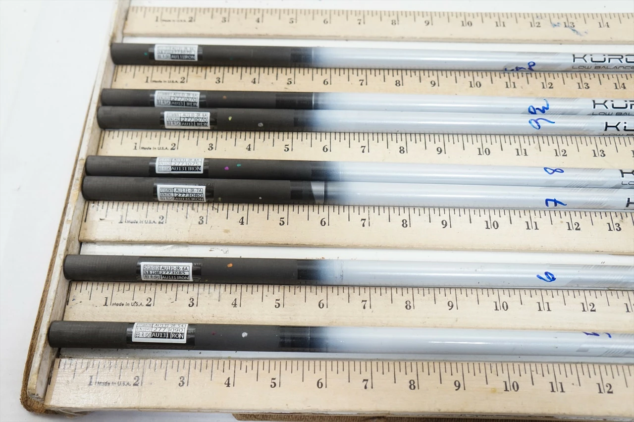 Mitsubishi Kuro Kage LB 65g Regular 34.25"-37" 7pc Iron Shaft Set .355 1046280 4 Mitsubishi Kuro Kage LB 65g Regular 34.25"-37" 7pc Iron Shaft Set .355 1046280 - Image 2