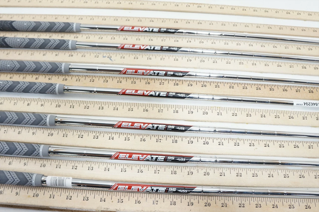 True Temper Elevate 95 Regular 34.5"-37.25" 7pc Iron Shaft Set .370 1046294 3 True Temper Elevate 95 Regular 34.5"-37.25" 7pc Iron Shaft Set .370 1046294