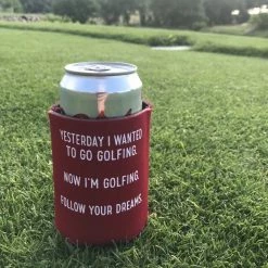 Other Yesterday I Wanted To Go Golfing Now I’m Golfing Follow Your Dreams Can Cooler By Circles Golf -Mullie Golf Shop IMG202111200740241843303638972