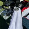 Other Magnetic Golf Towel (Stubby) White And Black -Mullie Golf Shop IMG202204160519230112809183482