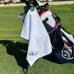 Other Magnetic Golf Towel (Stubby) White And Black 5 Other Magnetic Golf Towel (Stubby) White And Black -Mullie Golf Shop IMG202204160519231164276326705