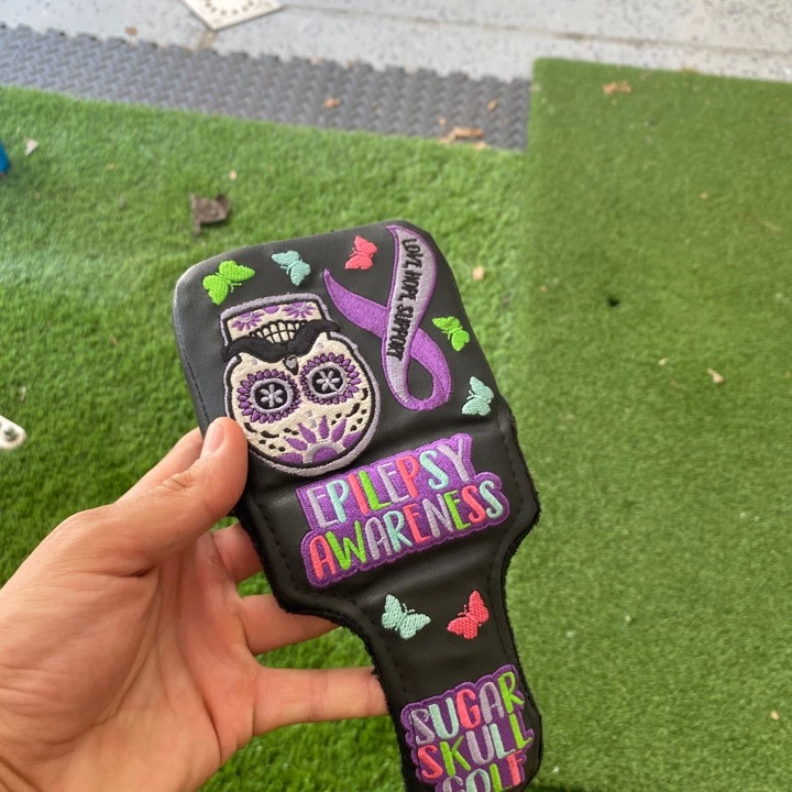 Other Sugar Skull Mallet Putter Cover 4 Other Sugar Skull Mallet Putter Cover - Image 2