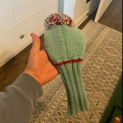 Metalwood X Fore Ewe Knit Driver Head Cover -Mullie Golf Shop IMG202210201203361594439737356