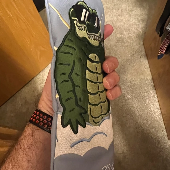 Other Swag “Happy Gilmore” Gator Fairway Cover 7 Other Swag “Happy Gilmore” Gator Fairway Cover - Image 5