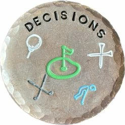 Other Custom Ball Marker. Hand Stamped And Painted. Torched Copper. Free Shipping 12 Other Custom Ball Marker. Hand Stamped And Painted. Torched Copper. Free Shipping -Mullie Golf Shop IMG202212301243224540961156927