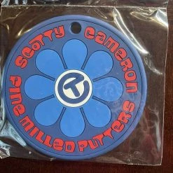 NEW Scotty Cameron Circle T USA / MY GIRL FLOWER Putting Disc Bag Tag & Coaster