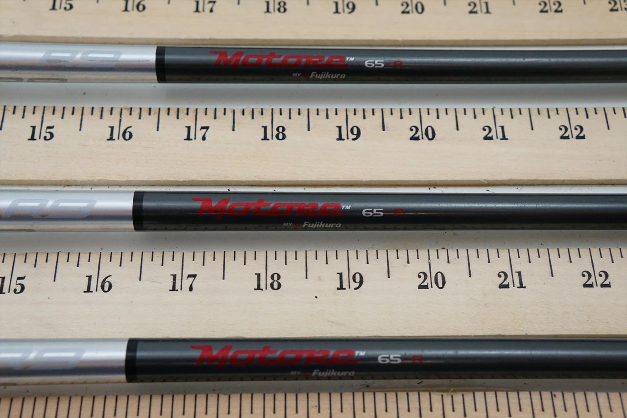 Taylormade R9 Motore 65G Regular Iron Shaft Set .370 34.75"-36" 5Pc 707245 4 Taylormade R9 Motore 65G Regular Iron Shaft Set .370 34.75"-36" 5Pc 707245 - Image 2