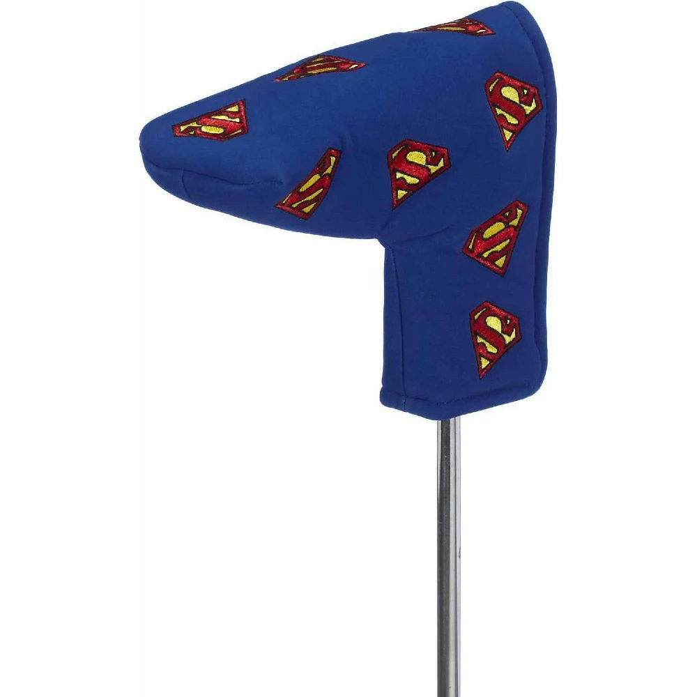 Other Creative Covers Superman Multi-Emblem Blade Putter Headcover 3 Other Creative Covers Superman Multi-Emblem Blade Putter Headcover